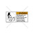 Warning/Moving Parts Label (1158-M4WHPK Wht)