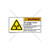 Warning/Rf Voltage Hazard Label (H6027-436WHPK)