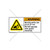 Warning/Moving Parts Can Pinch Label (H1012-SKWHPK)