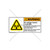 Warning/Rf Voltage Hazard Label (H6027-436WHPL)