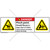 Danger/Pinch Point Label (H1018/4004-CRDHPS)