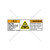 Warning/Inhalation Hazard Label (C4052-05)