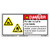 Danger/Powder Metal Is Flammable Label (C7400-11)