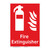 Fire Extinguisher Sign (F1001-)