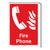 Fire Phone Sign (F1011F-)