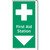 First Aid Station Sign (F1057F-)