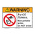 Warning Avoid Illness Sign (F1124-)