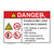 Danger/Combustible Dust Sign (F1161-)