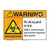 Warning Biohazard Sign (F1180-)