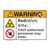 Warning Radiation Sign (F1183-)