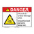 Danger/Chemical Waste Storage Sign (F1238-)