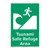 Tsunami Safe Refuge Area Sign (F1291-)