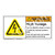 Warning/High Voltage Label (H6010-266WH)