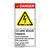 Danger/Severe Shock Hazard Label (H6010-KEDV)