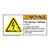 Warning/Hazardous Voltage Label (H6010-SSWH)