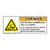 Warning/Corrosive Chemicals Label (H6023-NKWH)