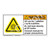 Warning/UV Radiation Label (H6123-243WH)