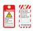 Danger/Electrocution Hazard Tag (ST1016a-1)