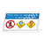 Wear Life Jackets/No Long Breath Holding Sign (WSS1749-37g-e) )