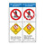 No Lifeguard on Duty/No Diving Sign (WSS2252-43b-esm) )