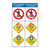 No Lifeguard on Duty No Diving Sign (WSS2305-b)