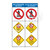 No Lifeguard on Duty/No Diving in ShallowSign (WSS2308-08b-esm))