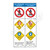 No Lifeguard on Duty/No Diving Sign (WSS2355-45b-esm) )