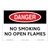 Danger/No Smoking Sign (OS1008DH-)