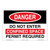 Danger/Do Not Enter Sign (OS1077DH-)