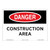 Danger/Construction Area Sign (OS1097DH-)