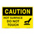 Caution/Hot Surface Sign (OS1207CH-)