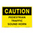 Caution/Pedestrian Traffic Sign (OS1220CH-)