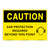 Caution/Ear Protection Required Sign (OS1223CH-)