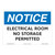 Notice/Electrical Room Sign (OS1247NH-)