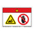 Danger/Entanglement Hazard Label (WF2-092-DH)