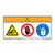 Warning/Crush Hazard Label (WF3-150-WH)