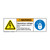 Warning/Hazardous Voltage (H6010/6143-533WH)