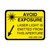 Avoid Exposure Label (492-000-338)