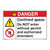 Danger/Confined Space Floor Marker (FM110-)