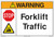 Warning/Forklift Traffic Floor Marker (FM140-)