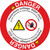 Danger/Hazardous Voltage Floor Marker (FM143-)
