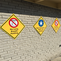 Willamalane Park and Recreation District's Pool Safety Signs