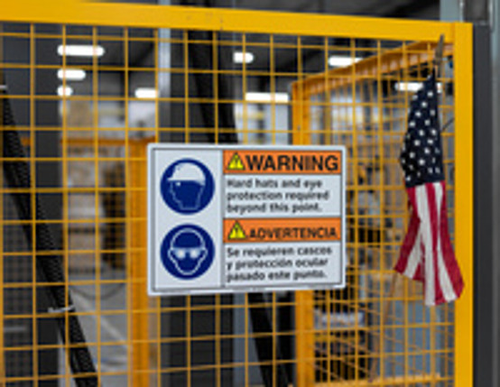 Clarion's New Facility Safety Sign Product Line