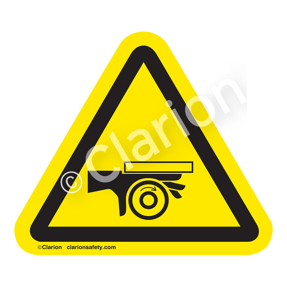 Hand Crush/Roller Pinch Point (IS1155) Label