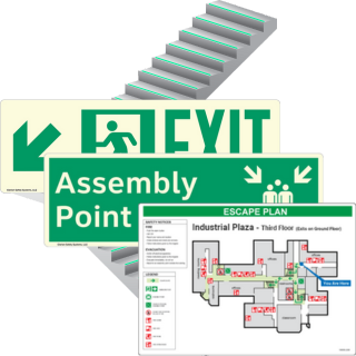 Egress Pathmarkings and Exit Signs