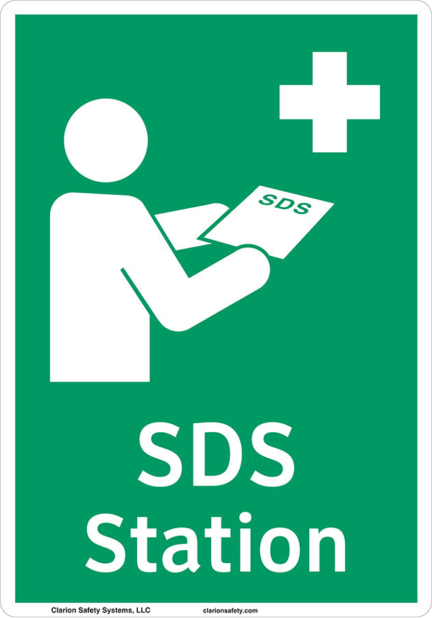 First Aid Station Location Sign