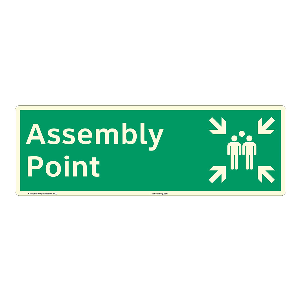 Assembly Point Sign (F1090-)