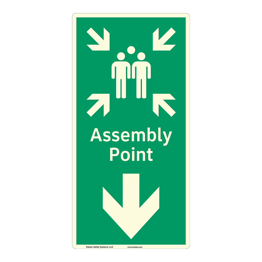 Assembly Point Sign (F1091-)