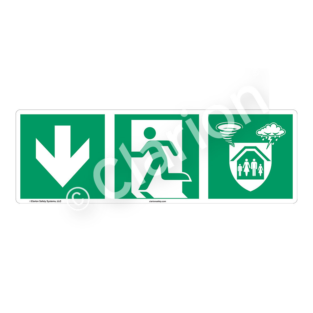 Storm Shelter Sign (F1313-)