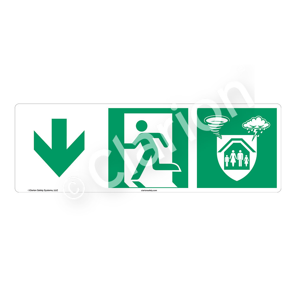 Storm Shelter Sign (F1314-)